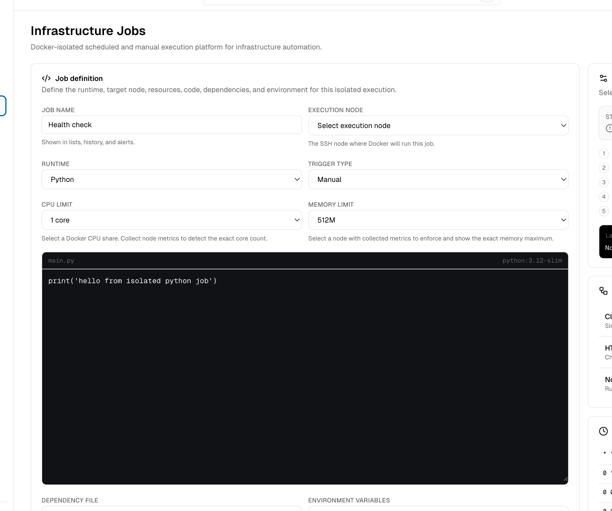 Infrastructure Jobs Dashboard